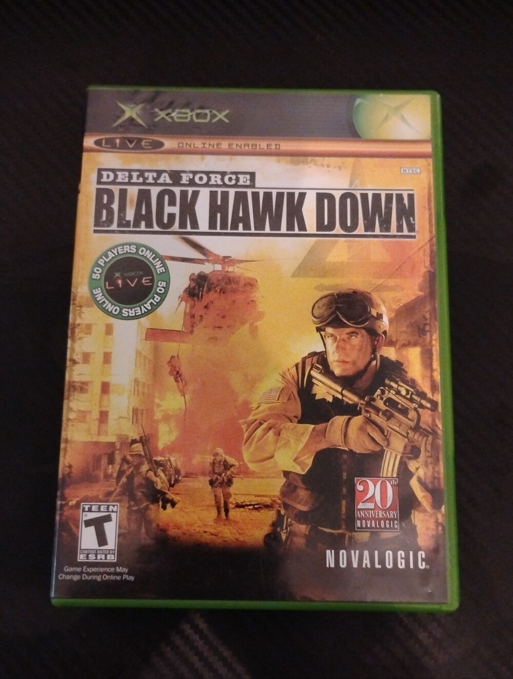 Delta Force: Black Hawk Down (Original Xbox, 2005) CIB Complete - Tested